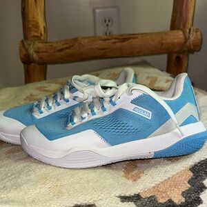 MOOLAH Baby Blue White Sneakers